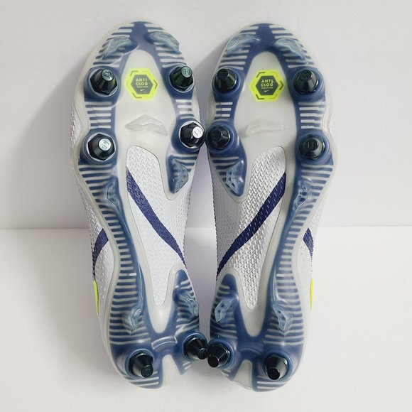 NEW Nike Phantom GT2 Elite SG Pro AC Soccer Cleats DC0753-571 Size 4 Sapphire Bl